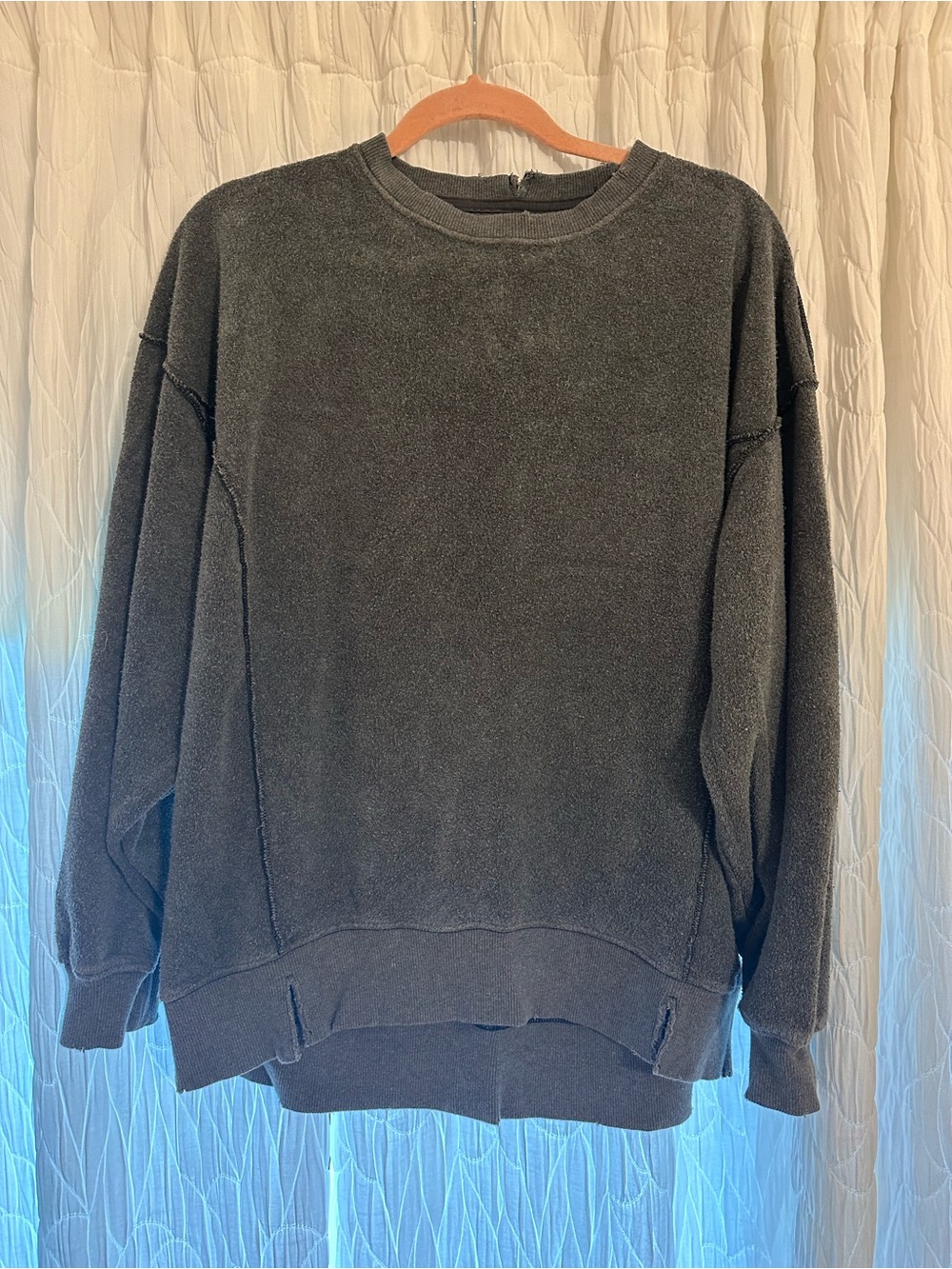 Aerie Charcoal Crewneck Sweatshirt
